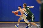 MBBall vs Babson  Wheaton College Men's Basketball vs Babson College. - Photo By: KEITH NORDSTROM : Wheaton, basketball, Babson